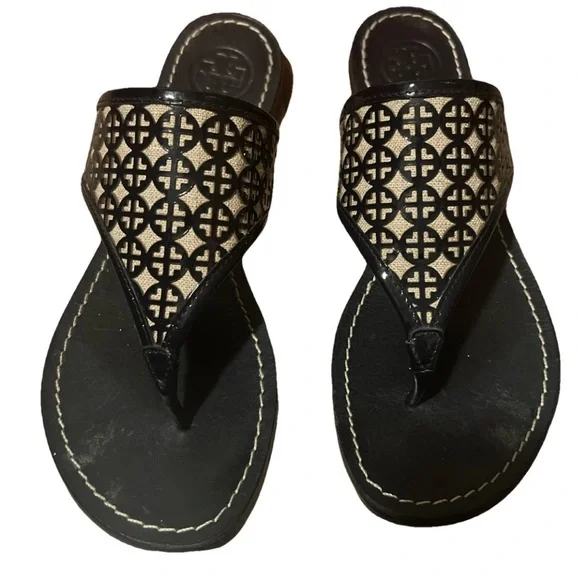 Women’s Tory Burch leather flats - Picture 1 of 3